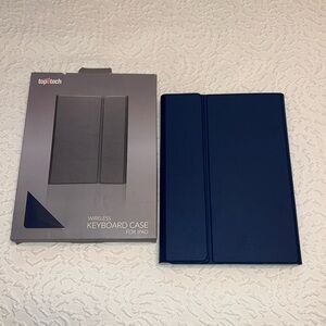 Brand new- Wireless Keyboard Case For iPad 10.2- Navy color